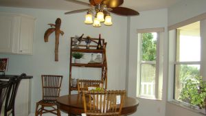 Florida Waterfront Home with Gulf View - Horseshoe Beach, Florida - Compass Realty of North Florida - dining area